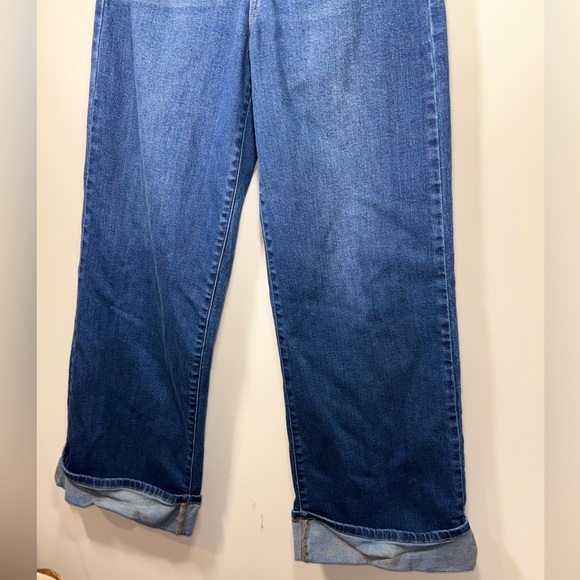 Altar’d State Women Blue Denim Boot Cut/ Flare Jeans Size 29 - Picture 4 of 16